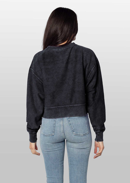 Chicka D Alabama Crimson Tide Junior Corded Boxy Pullover S