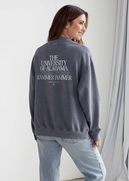 chicka d Alabama Crimson Tide Wide Receiver Nantucket Mock Neck S chicka d Alabama Crimson Tide Wide Receiver Nantucket Mock Neck S