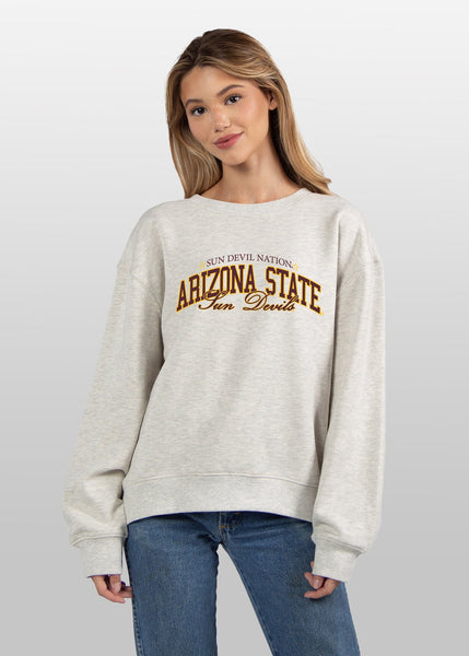 chicka d Arizona State Sun Devils Old School Crew S chicka d Arizona State Sun Devils Old School Crew S