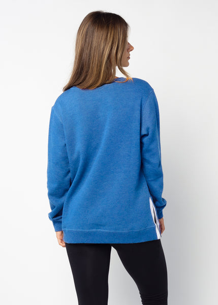 Chicka D Back To Basics Tunic Kansas Jayhawks In Royal S