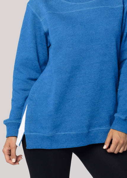 Chicka D Back To Basics Tunic Kansas Jayhawks In Royal S