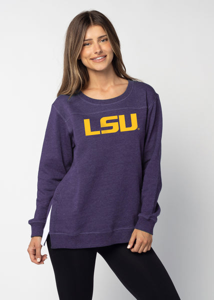 chicka d Back To Basics Tunic LSU Tigers in Purple S