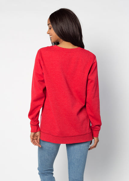 Chicka D Back To Basics Tunic Nebraska Cornhuskers In Red S