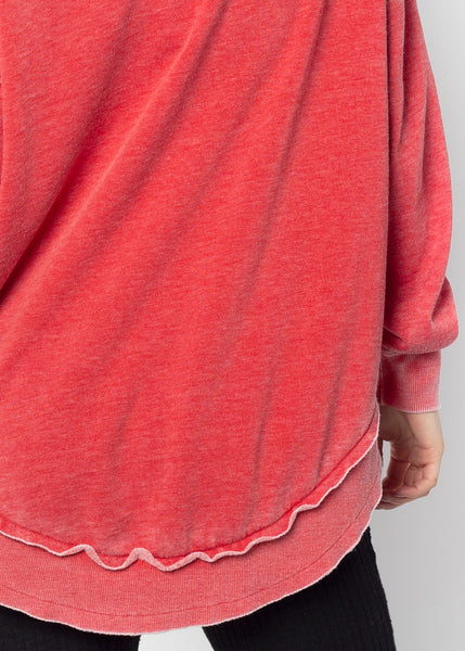 Chicka D Burnout Campus Pullover North Carolina State Wolfpack In Cardinal S