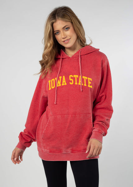 chicka d Burnout Everybody Hoodie Iowa State Cyclones in Cardinal S
