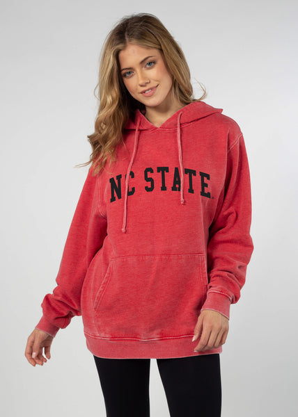 chicka d Burnout Everybody Hoodie North Carolina State Wolfpack in Cardinal S