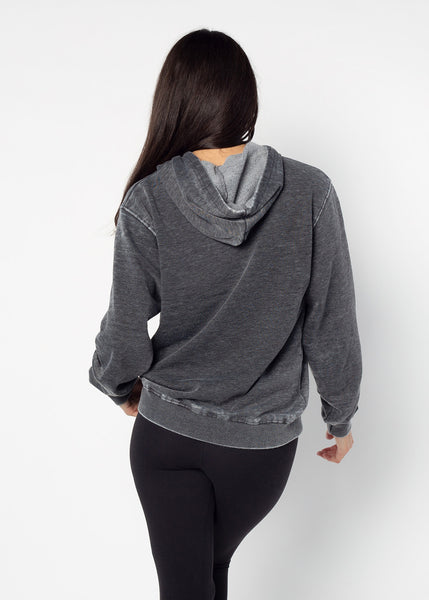 Chicka D Burnout FSU Everybody Hoodie In Charcoal S