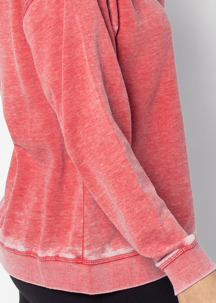 Chicka D Campus Crew Sweatshirt North Carolina State Wolfpack In Cardinal S