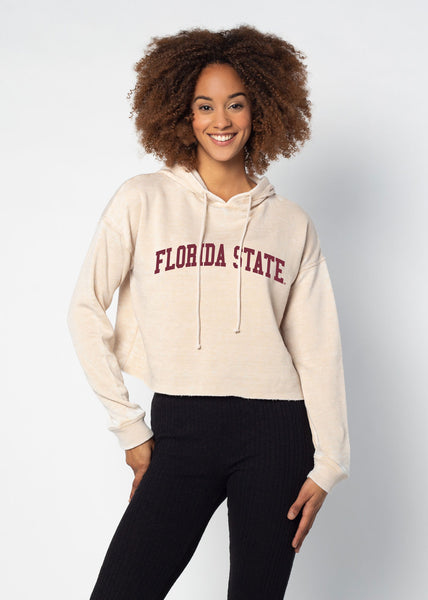 chicka d Campus Hoodie Florida State Seminoles in Oatmeal S