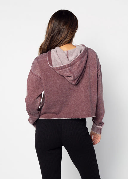 Chicka D Campus Hoodie Mississippi State Bulldogs In Merlot S