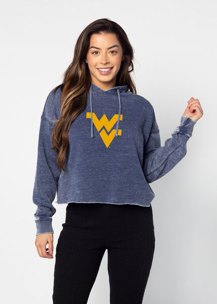 chicka d Campus Hoodie West Virginia Mountaineers in Ink S