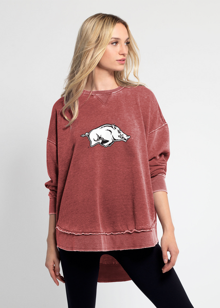 Chicka D Arkansas Razorbacks Campus Pullover S
