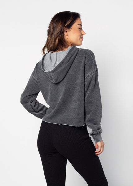 Chicka D Campus Hoodie Iowa Hawkeyes In Charcoal S