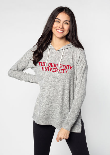 chicka d Cozy Tunic Hoodie Ohio State S