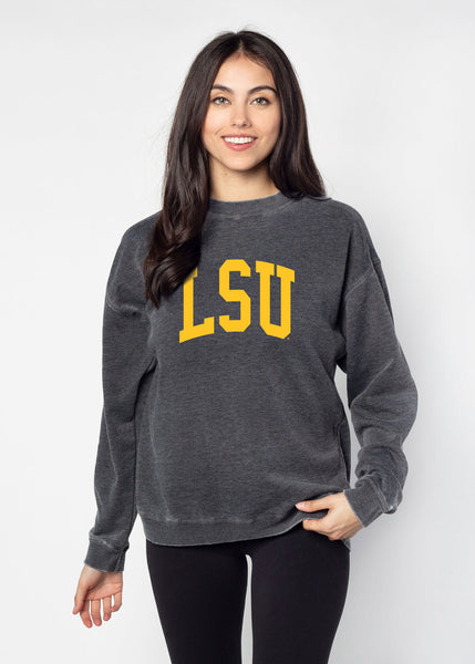 Chicka D LSU Tigers Campus Crew In Charcoal S