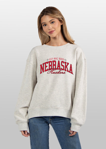 chicka d Nebraska Cornhuskers Old School Crew S