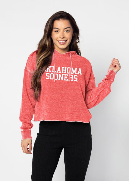 chicka d Oklahoma Sooners Cardinal Campus Hoodie S
