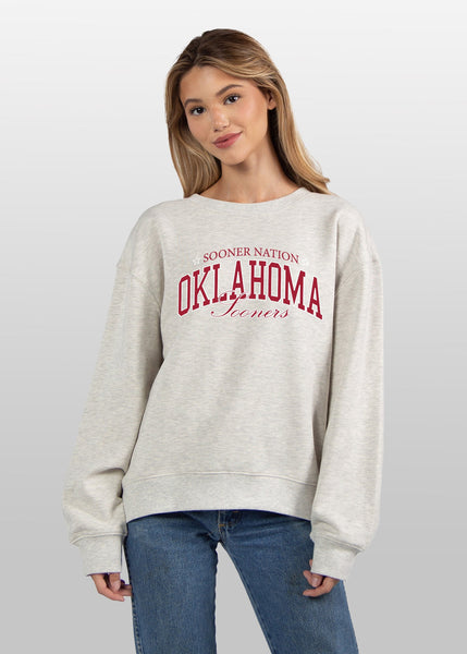chicka d Oklahoma Sooners Old School Crew S