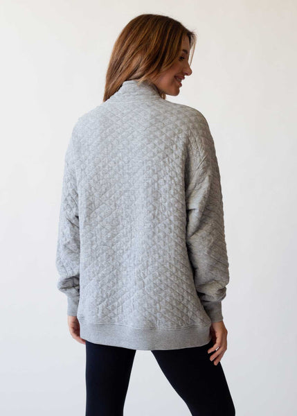 Chicka D Quilted Quarterzip S