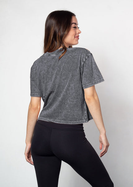 chicka D Short 'n Sweet Tee White