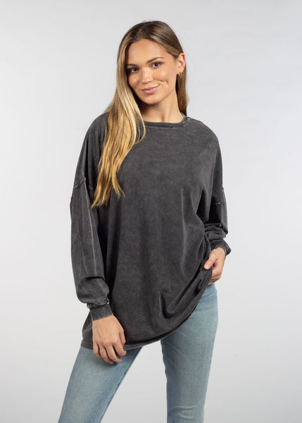 chicka d The Big Shirt Graphite