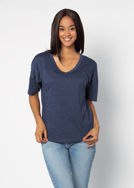 Chicka D V-Happy Jersey Burnt Orange
