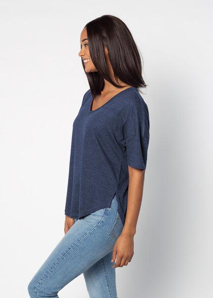 Chicka D V-Happy Jersey Burnt Orange