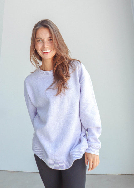 chicka d Warm Up Crew Sweatshirt Burnt Orange