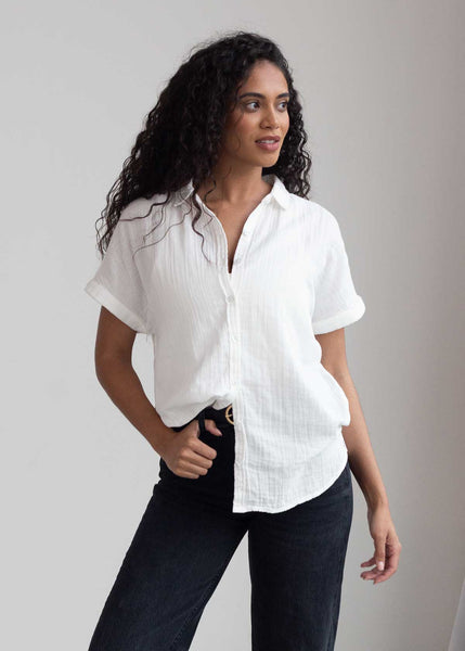 chicka d Weekend Button-Up S
