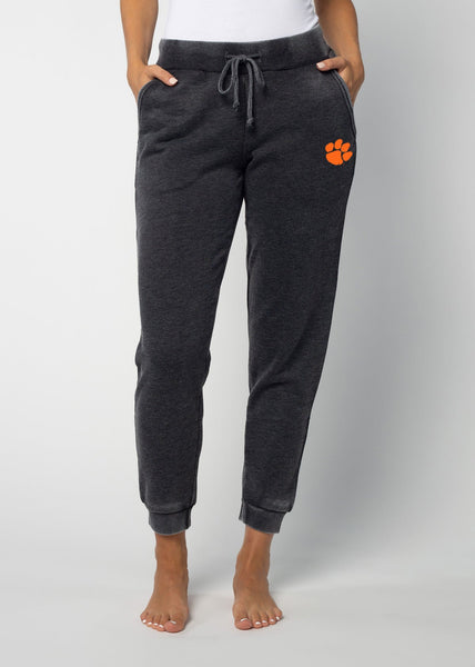 chicka d Clemson Tigers Charcoal Campus Sweatpants S