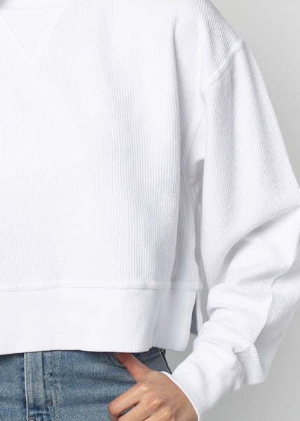 Chicka D Corded Boxy Pullover Penn State Nittany Lions In White S