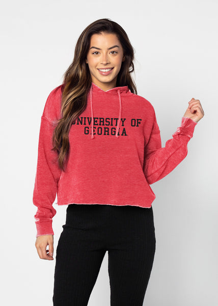 chicka d Georgia Bulldogs Campus Hoodie in Cardinal Cardinal