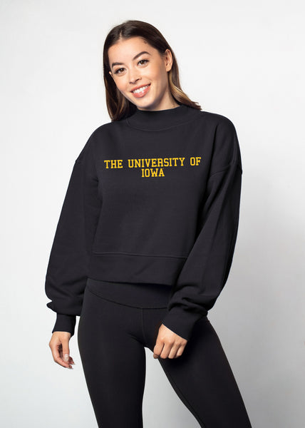 chicka d Hailey Sweatshirt Iowa Hawkeyes in Black S