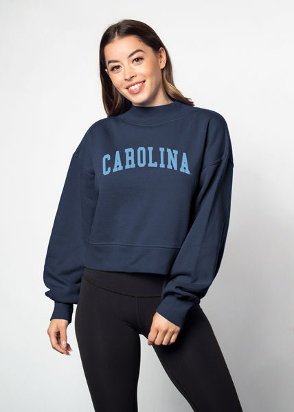 chicka d Hailey Sweatshirt North Carolina Tar Heels in Navy S