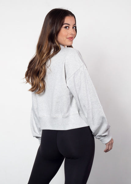 Chicka D Hailey Sweatshirt Purdue Boilermakers In Ash Grey S