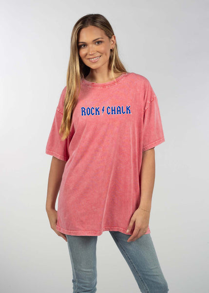 chicka d Kansas Jayhawks Electric SSN The Band Tee S