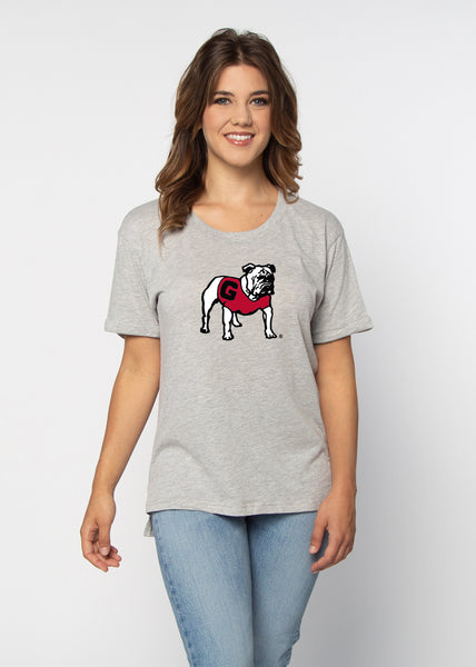chicka d Must Have Tee Georgia Bulldogs in Heather Grey S