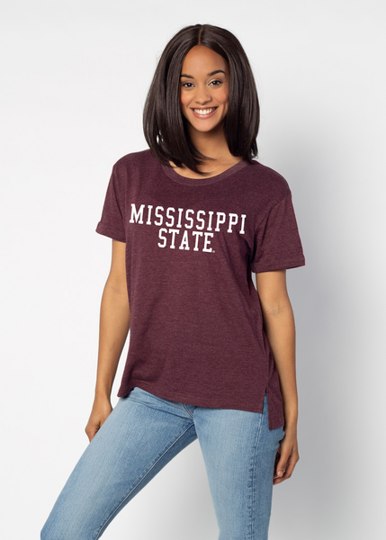 chicka d Must Have Tee Mississippi State Bulldogs in Maroon S