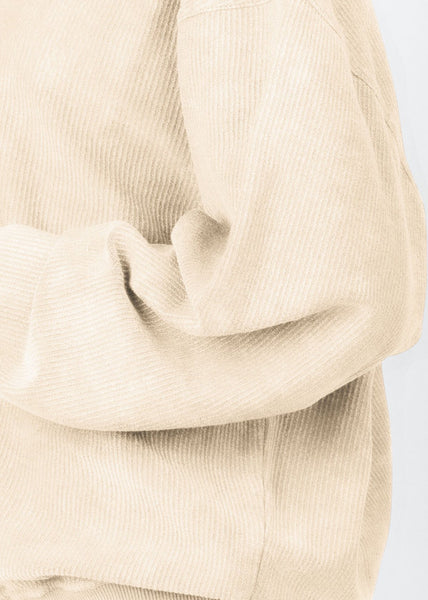 Chicka D Nebraska Cornhuskers Corded Crew In Natural Natural