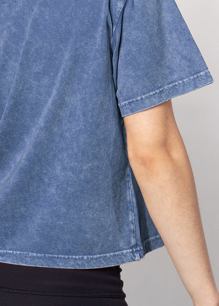 Chicka D Short 'N Sweet Tee Michigan Wolverines In Ink S