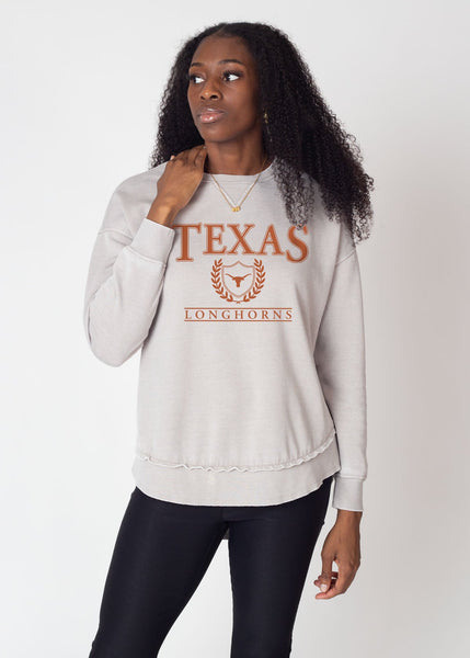 chicka d Texas Longhorns Statistics Burnout Hi-Lo Crew S