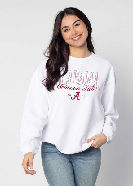 chicka d The Original Corded Crew Alabama Crimson Tide Cliffs Notes in White S