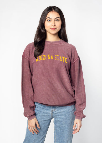 chicka d The Original Corded Crew Arizona State Sun Devils in Maroon S
