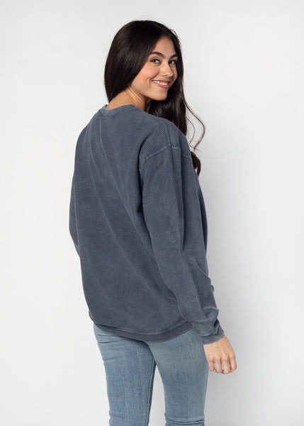 Chicka D The Original Corded Crew Auburn Tigers Cliffs Notes In Navy S