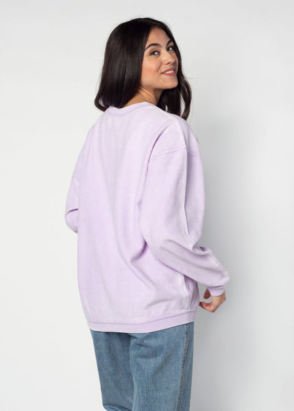 Chicka D The Original Corded Crew Clemson Tigers Cliffs Notes In Lilac S