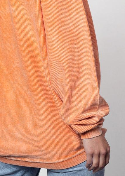 Chicka D The Original Corded Crew Clemson Tigers In Orange S