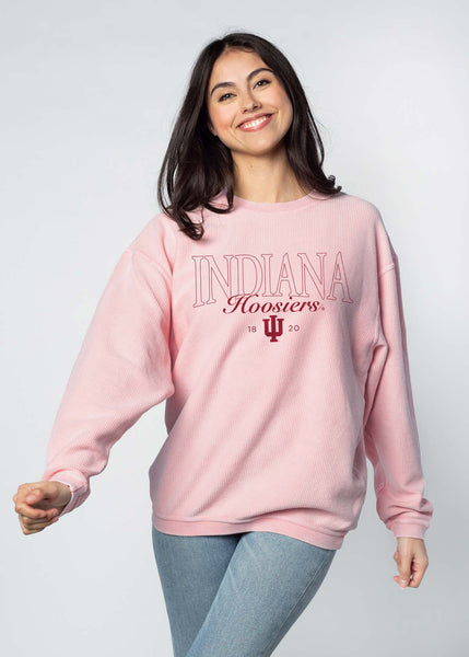 chicka d The Original Corded Crew Indiana Hoosiers Cliffs Notes in Urban Pink S