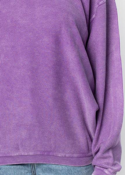 Chicka D The Original Corded Crew LSU Tigers Cliffs Notes In Purple S