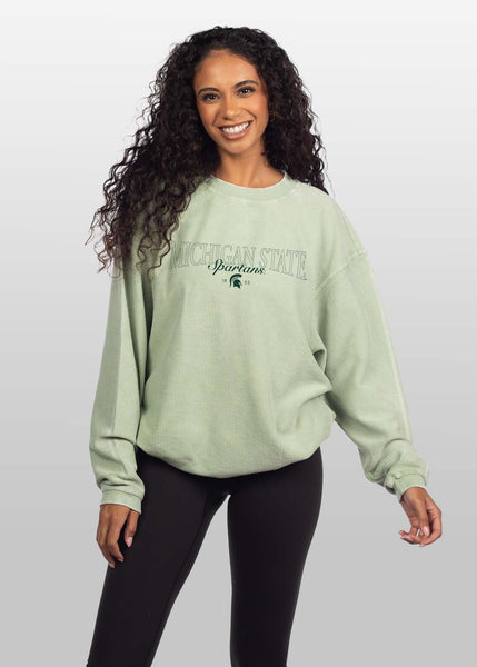 chicka d The Original Corded Crew Michigan State Spartans Cliffs Notes in Sage S