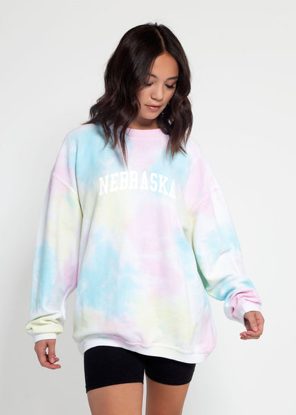 chicka d The Original Corded Crew Rainbow Nebraska Huskers S